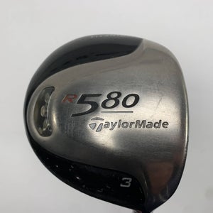 TaylorMade R580 3 Fairway Wood 15* MAS2 Ultralite 60g Stiff Graphite Mens RH