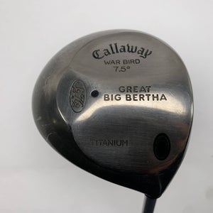 Callaway S2H2 Driver 7.5* BB UL Regular Graphite Mens RH Oversize Grip