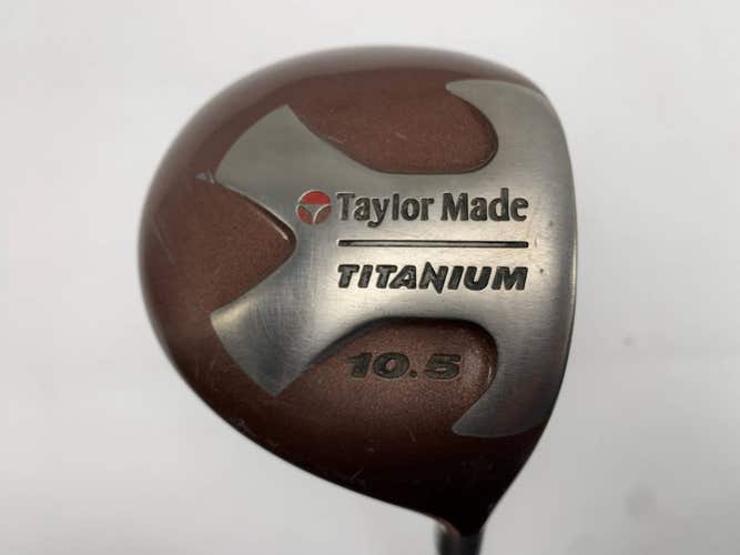 TaylorMade Ti Bubble Driver 10.5* Bubble R-80 Plus Regular Graphite Mens RH