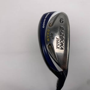 Tour Edge Bazooka Jmax Draw Ironwood 9 Hybrid 40* Bazooka Draw Ladies RH