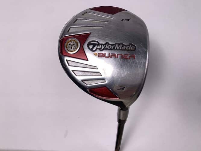 TaylorMade Burner Steel 2007 3 Fairway Wood 15* REAX SuperFast 50g Regular RH