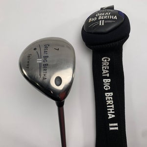 Callaway Great Big Bertha II 7 Fairway Wood 21* GBB System 50 50g Ladies RH HC