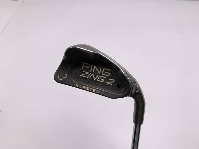 Ping Zing 2 Single 3 Iron Black Dot Karsten JZ Stiff Steel Mens RH