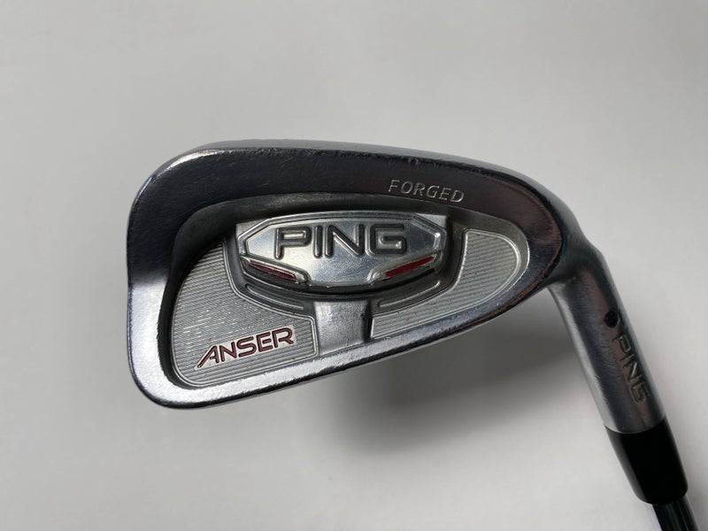 Ping Anser Forged 2010 Single 6 Iron Black Dot KBS $-Taper Lite 100g Stiff RH