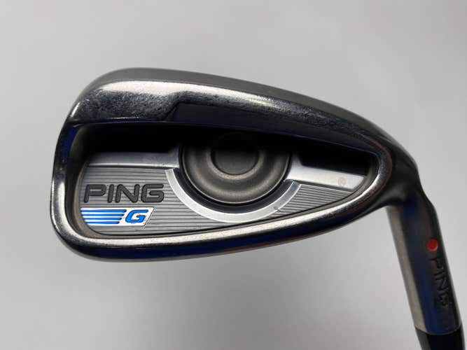 Ping G 2016 Single 8 Iron Red Dot 1* Flat TFC 80i Soft Regular Senior RH +1''