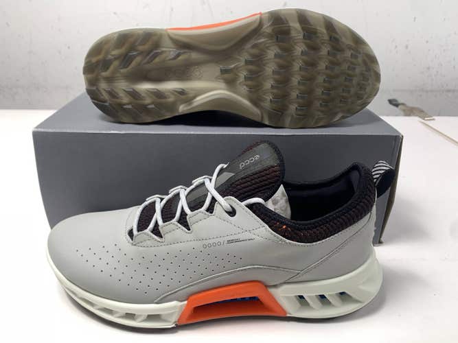 ECCO Biom C4 Waterproof Golf Shoes Grey Men's SZ 8-8.5 (130404 57719)