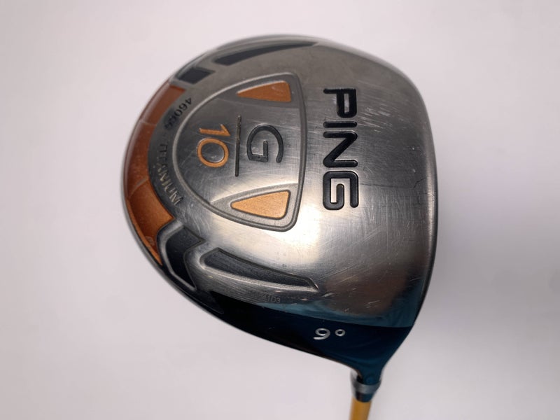 Ping G10 Draw Driver 9* ProForce V2 66g Stiff Graphite Mens RH Oversize Grip