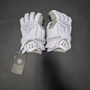 Brand new Warrior Franchise Lacrosse Gloves Extra Large 14" White
