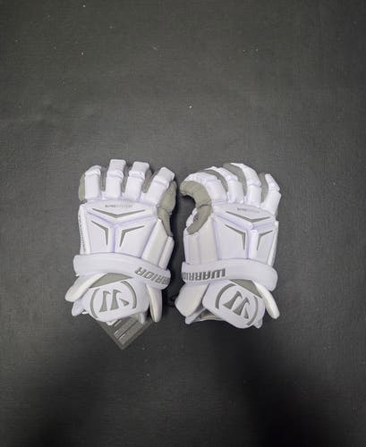 Brand new Warrior Franchise Lacrosse Gloves Large 13" White