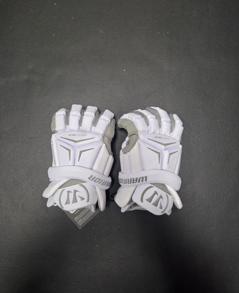 Brand new Warrior Franchise Lacrosse Gloves Large 13" White