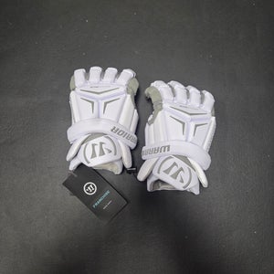 Brand new Warrior Franchise Lacrosse Gloves Medium 12" White