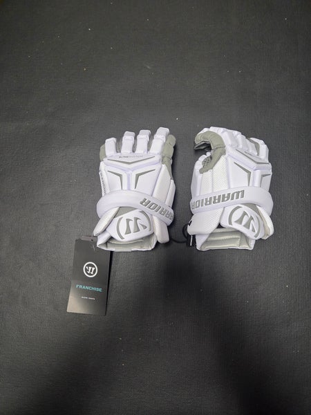 Brand new Warrior Franchise Lacrosse Gloves Small 10" White