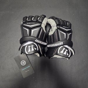 Brand new Warrior Franchise Lacrosse Gloves Medium 12" Black/White
