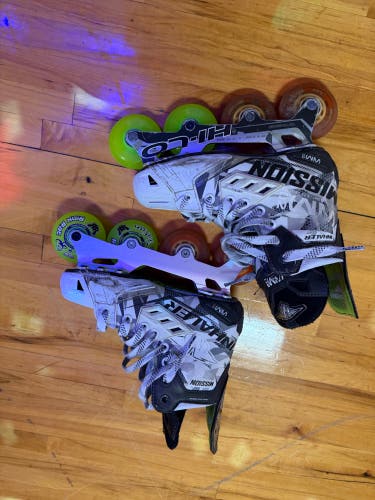Mission Inhaler WM02 Inline Skates Wide Width Size 3 (Used)