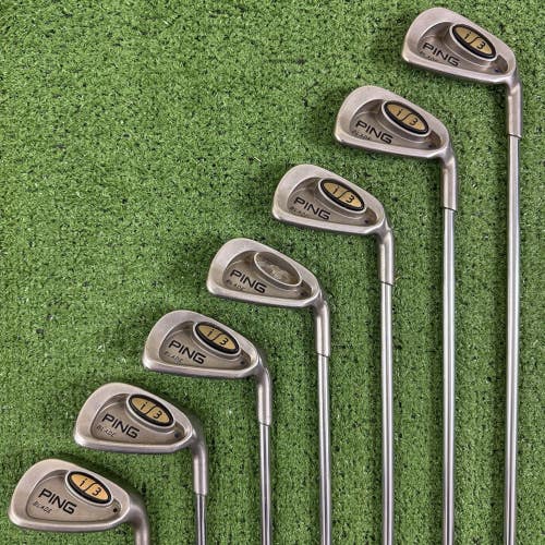 READ Ping i3 Blade Iron Set 5-PW UW Blue Dot Steel JZ Regular Flex +1/2 Long