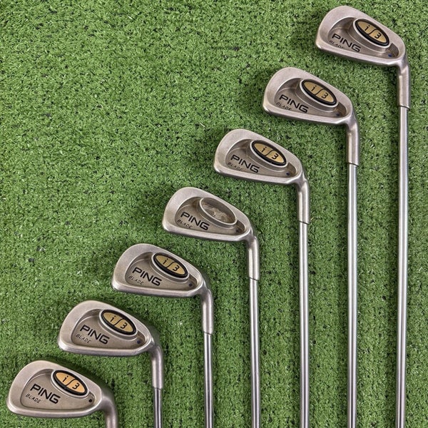 READ Ping i3 Blade Iron Set 5-PW UW Blue Dot Steel JZ Regular Flex +1/2 Long