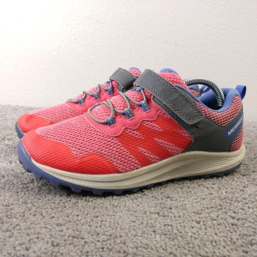 Merrell Girls Nova 3 Girls Size 4 W Hiking Shoes Athletic Pink Low Top
