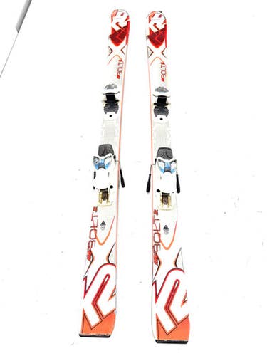 Used K2 BOLT JR Boys DH Ski/Binding White 134 cm 11860-S000302361