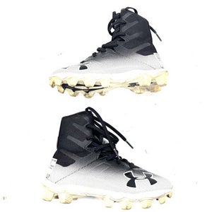 Used Under Armour Jr FB Cleats Black Junior 01 11860-S000302356