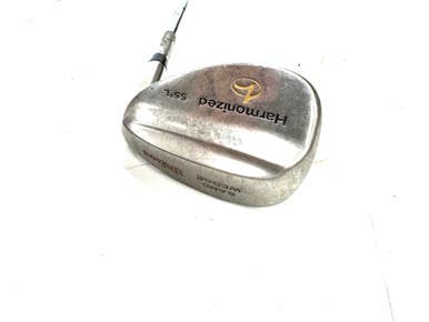 Used Wilson HARMONIZED 55 DEGREE Golf Wedge Mens RH Sand Wedge 11860-S000302345