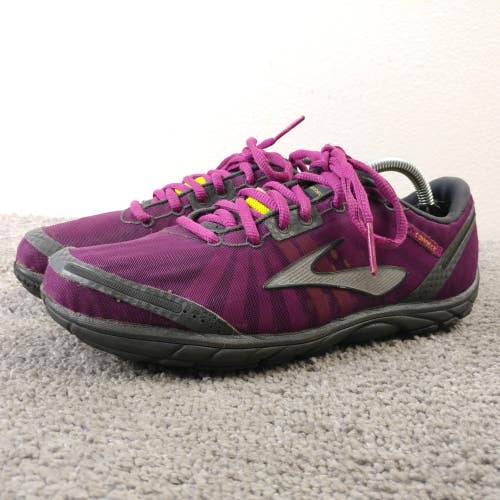 Brooks Pure Connect Womens Size 7.5 Running Shoes Low Top Purple Trainers