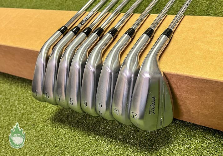 Used Titleist T350 4G Irons 5-PW/48* AMT Red R300 Regular Flex Steel Golf Set