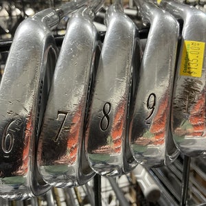 Mizuno MP-60 6-P Irons Set DYNAMIC GOLD S300 Stiff Flex Steel Shaft RH USED