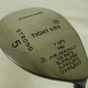 Adams Tight Lies Strong 5 wood 19* (Graphite, Regular) 5w Fairway Golf Club
