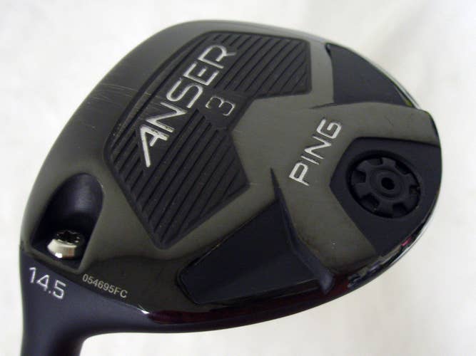 Ping Anser 3 wood (14.5* TFC STIFF LEFT) Adjustable 3w Club