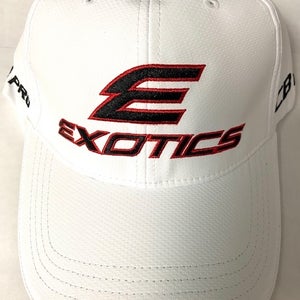 Tour Edge Exotics CB Pro Golf Cap (White, Adjustable) Hat NEW