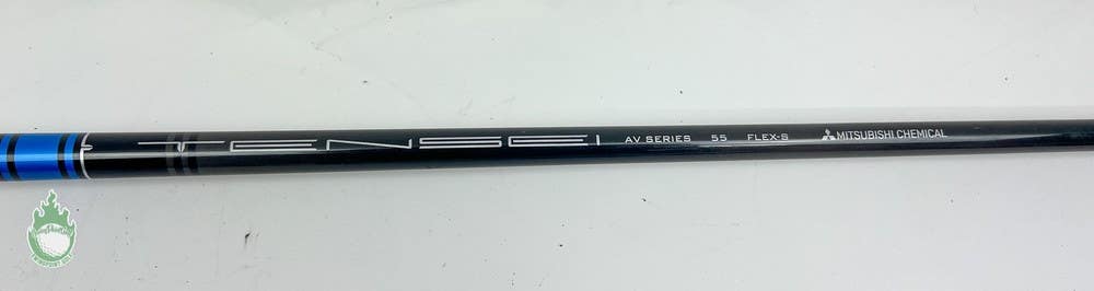 Used Mitsubishi Chemical Tensei Blue 55g Stiff Driver Shaft .335 Tip 44"