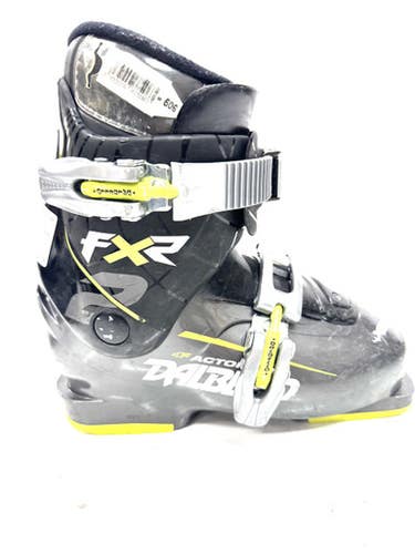Used Dalbello 4 FACTOR Boys DH Ski Boot Black 215 MP - J03 11860-S000302294