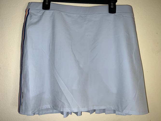 RLX Ralph Lauren Women's Size XL Aim 4-Way Stretch Skort Light Blue NWT $148