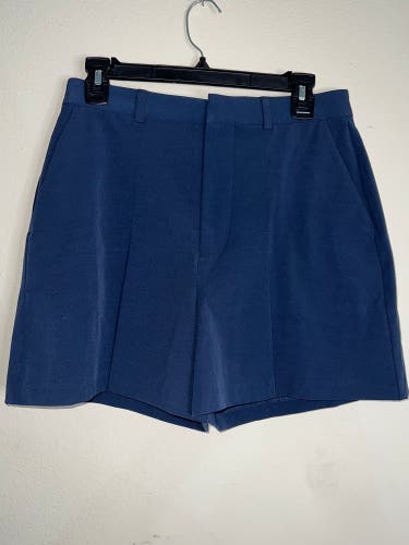 GFore High Rise Pleated Stretch Twill A-Line Women's Size 8 4.5" Golf Shorts NWT