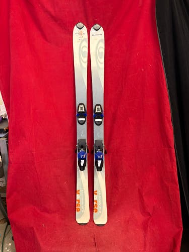 Skis: Salomon 140 cm All Mountain Skis With Bindings (Used)