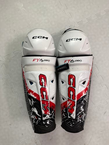 Senior CCM JetSpeed FT6 Pro 15" Shin Pads (Used)