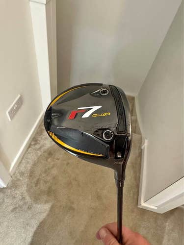 Men's TaylorMade R7 Quad Right Handed Driver Stiff Flex 11.5 Loft (Used)
