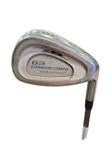 Used Daiwa G3 TITANIUM COMBO OS Women Individual Iron RH 8 Iron 11850-S000022589