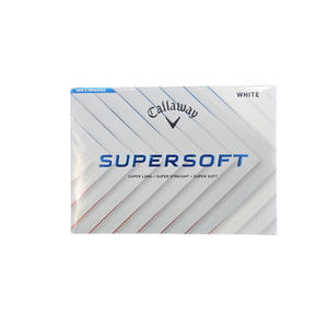 Used Callaway SUPERSOFT WHITE 12 Pack - Golf Balls 11850-S000022582