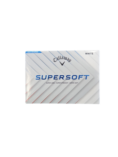 Used Callaway SUPERSOFT WHITE 12 Pack - Golf Balls 11850-S000022582