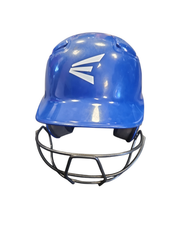 Used Easton BLUE HELMET Batting Helmet w/Mask Royal Blue LG 11850-S000022546