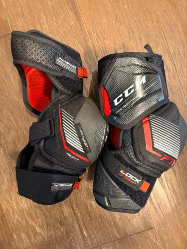 Senior Medium CCM JetSpeed FT1 Elbow Pads Pro Stock (New) Dallas Team Stock