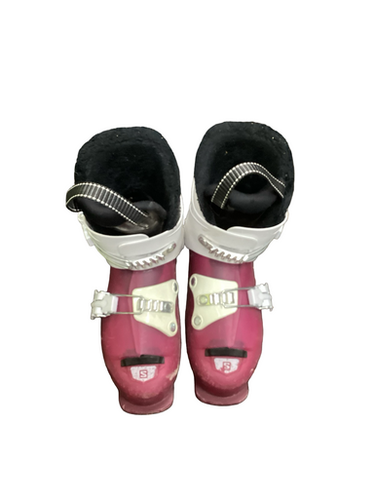 Used Salomon T2 Snowshoes Boys Pink And White 20" 11613-S000174026