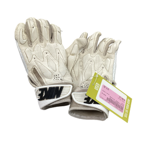 Used Nike FORCE FB Gloves White LG 11613-S000174021