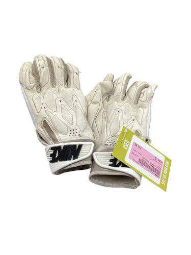 Used Nike FORCE FB Gloves White LG 11613-S000174021