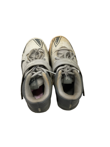 Used Nike TROUT BB/SB Cleats Grey Junior 02.5 11613-S000174005