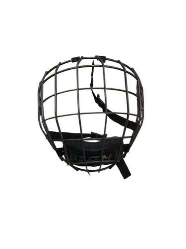 Used CCM Hockey Wire Mask Grey MD 11613-S000173994