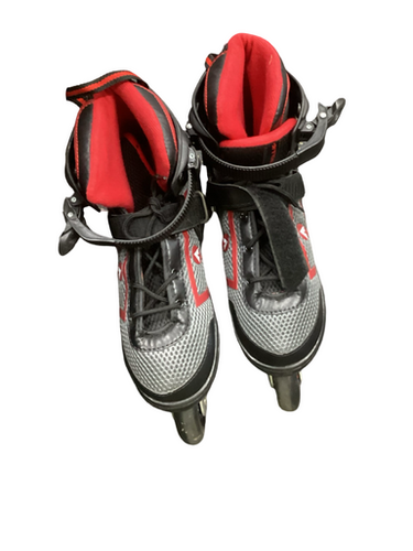 Used Airwalk SKATES Senior Rec Fitness Skates Black Adjustable 11613-S000173993