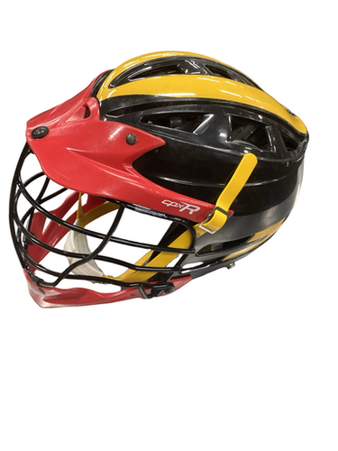 Used Cascade CPX-R Lacrosse Helmet Black And Yellow One Size 11613-S000173941