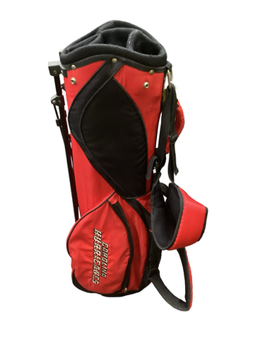 Used NHL CAROLINA HURRICANES MENS STAND BAG Mens Stand Bag Red 11613-S000173905